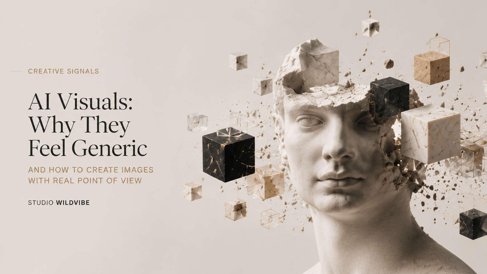 Why AI Visuals Feel Generic & How To Create Memorable Ones | Studio WildVibe